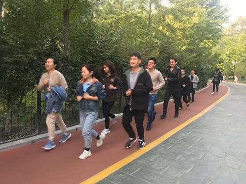 中鉆園林有限公司長跑活動(dòng)